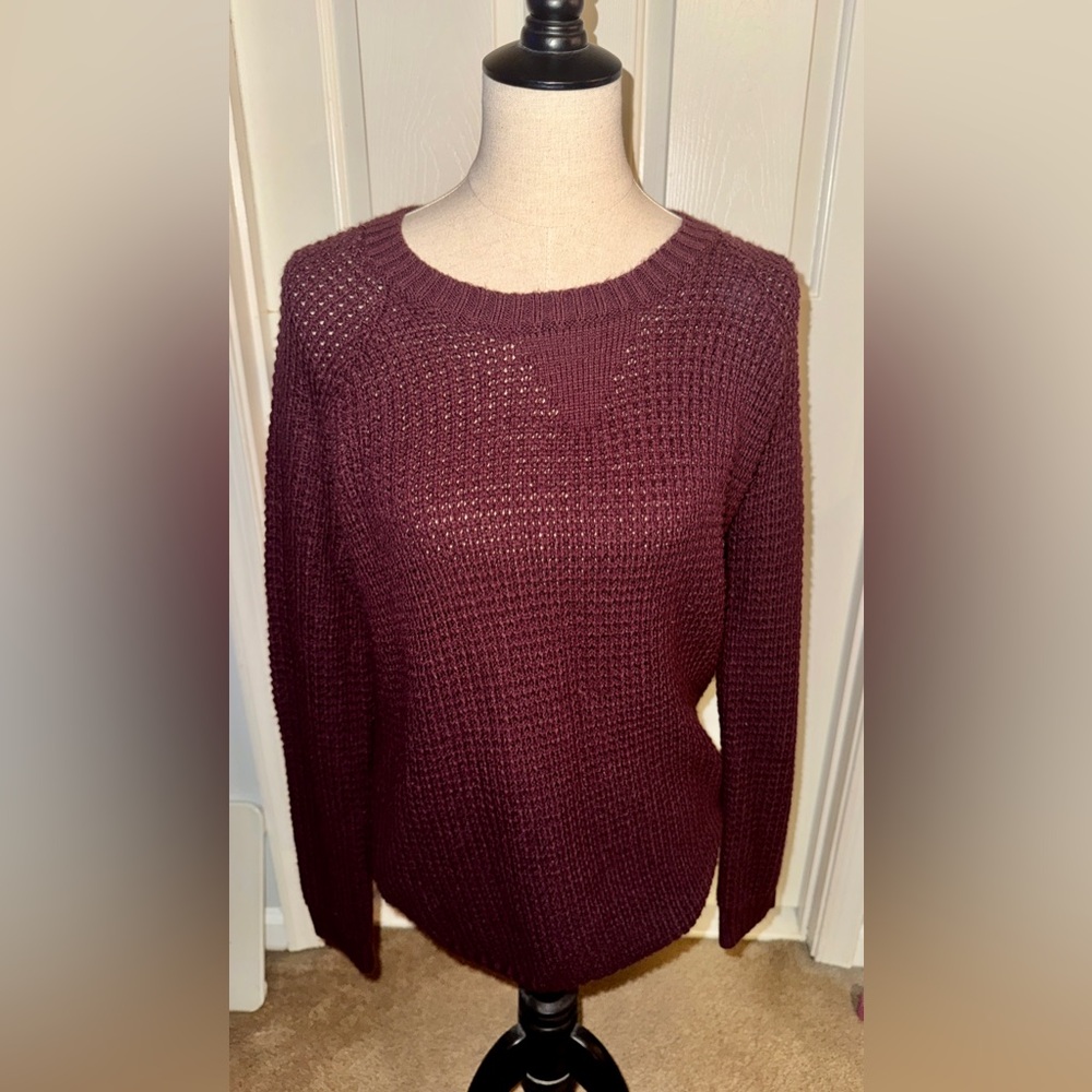 Stitch Fix Pinque burgundy Sweater L